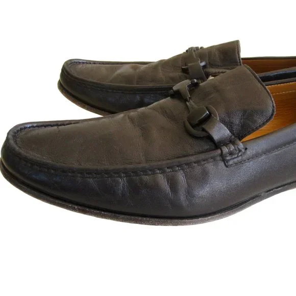 Bruno Magli | Shoes | Bruno Magli Black Leather Horse Bit  display picture 3